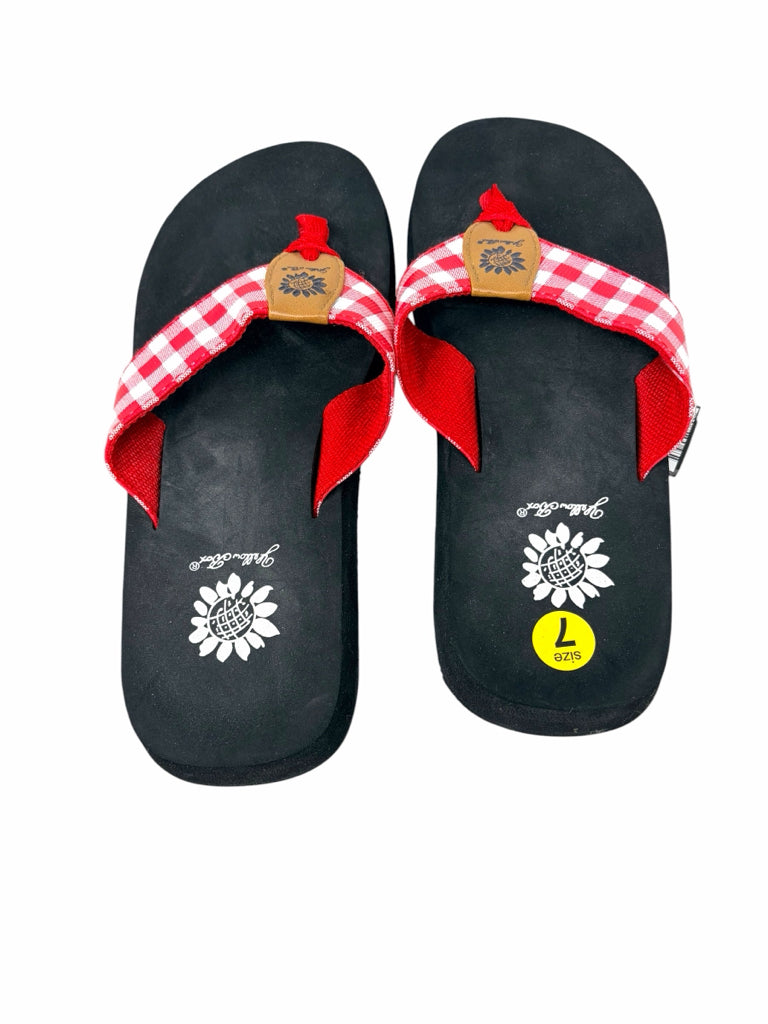 YELLOW BOX Size 7 FLIPFLOP W