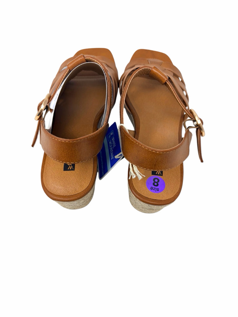 WHITE MOUNTAIN Size 8 WEDGE W