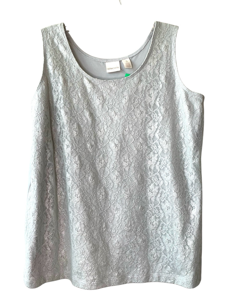 CHICO'S  xL BLOUSE W