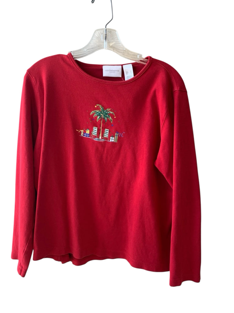 LIZ CLAIBORNE  large TOP W