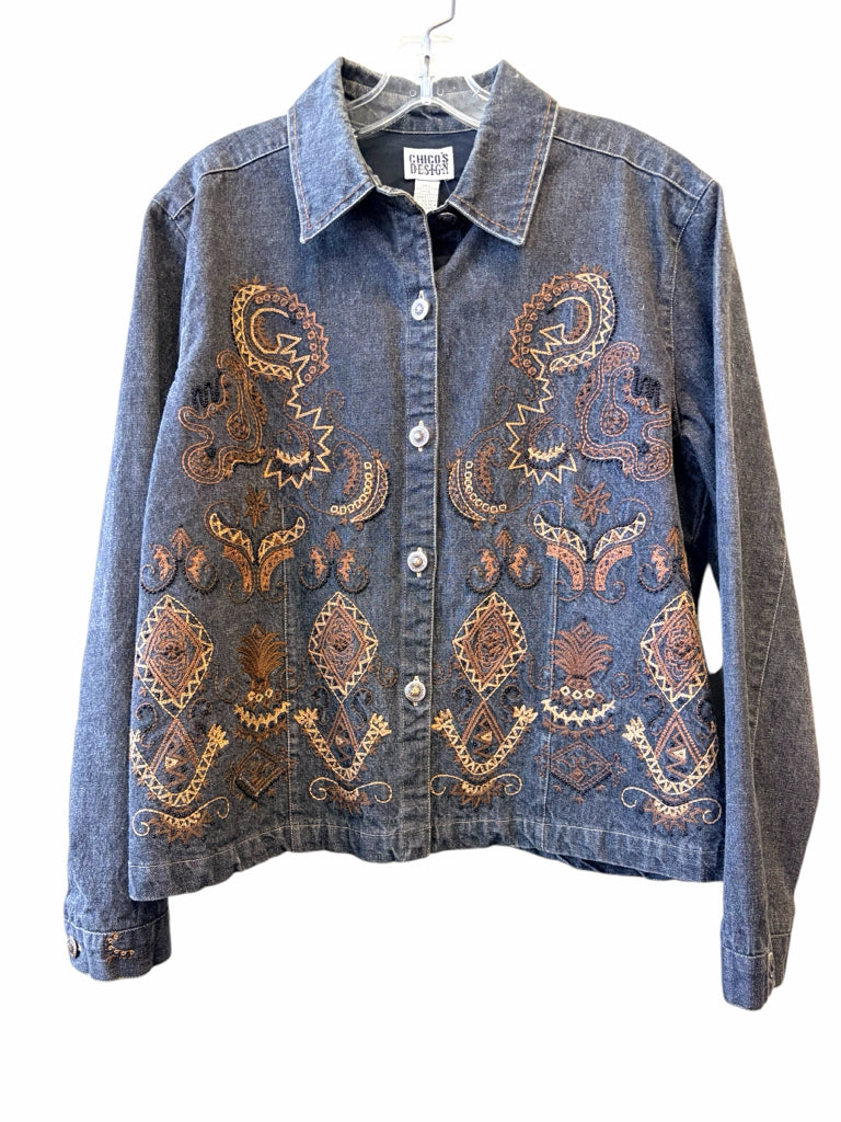CHICO'S Size large JACKET W