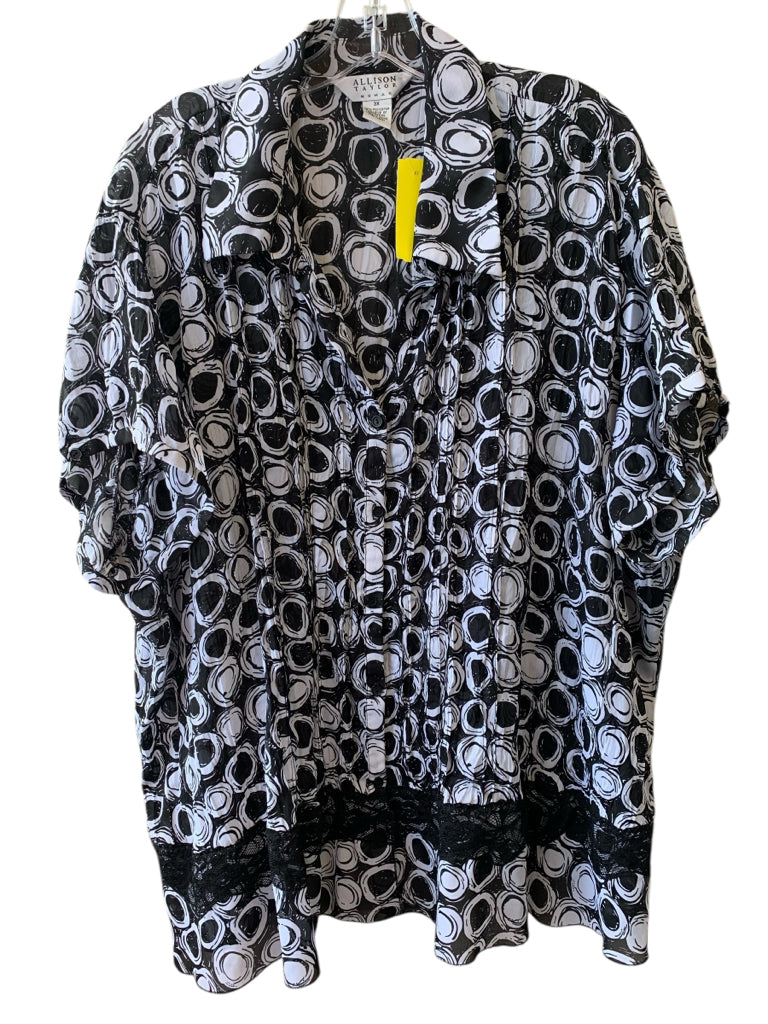 ALLISON TAYLOR  3X BLOUSE W