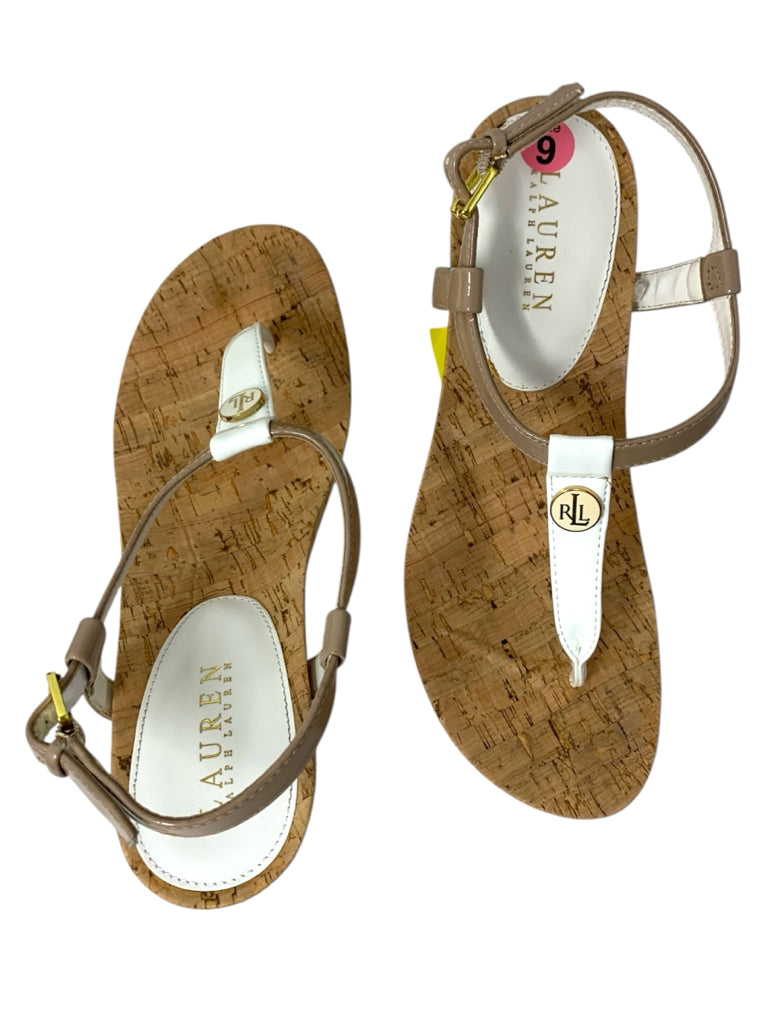 RALPH LAUREN  9 WEDGE W