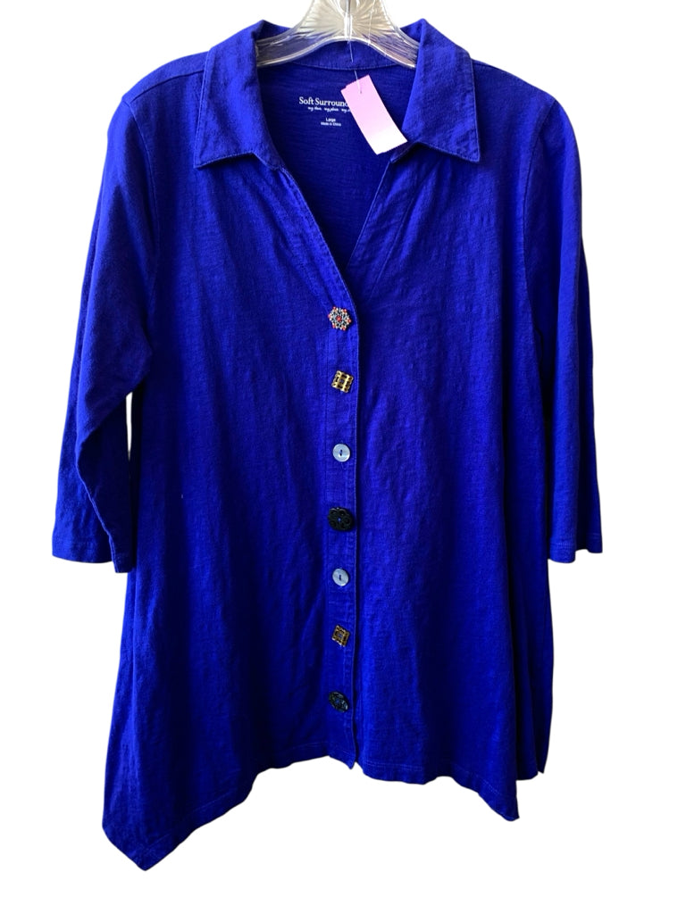 SOFT SURROUNDIGS  large BLOUSE W
