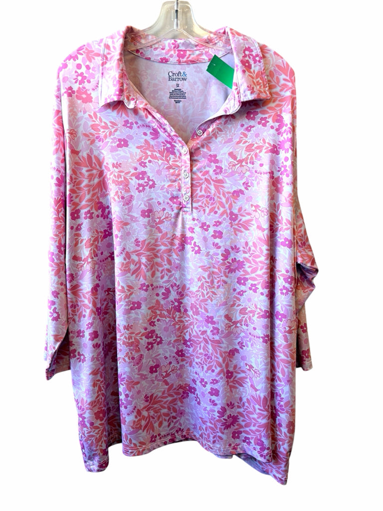 CROFT/BARROW Size 3X TOP  W