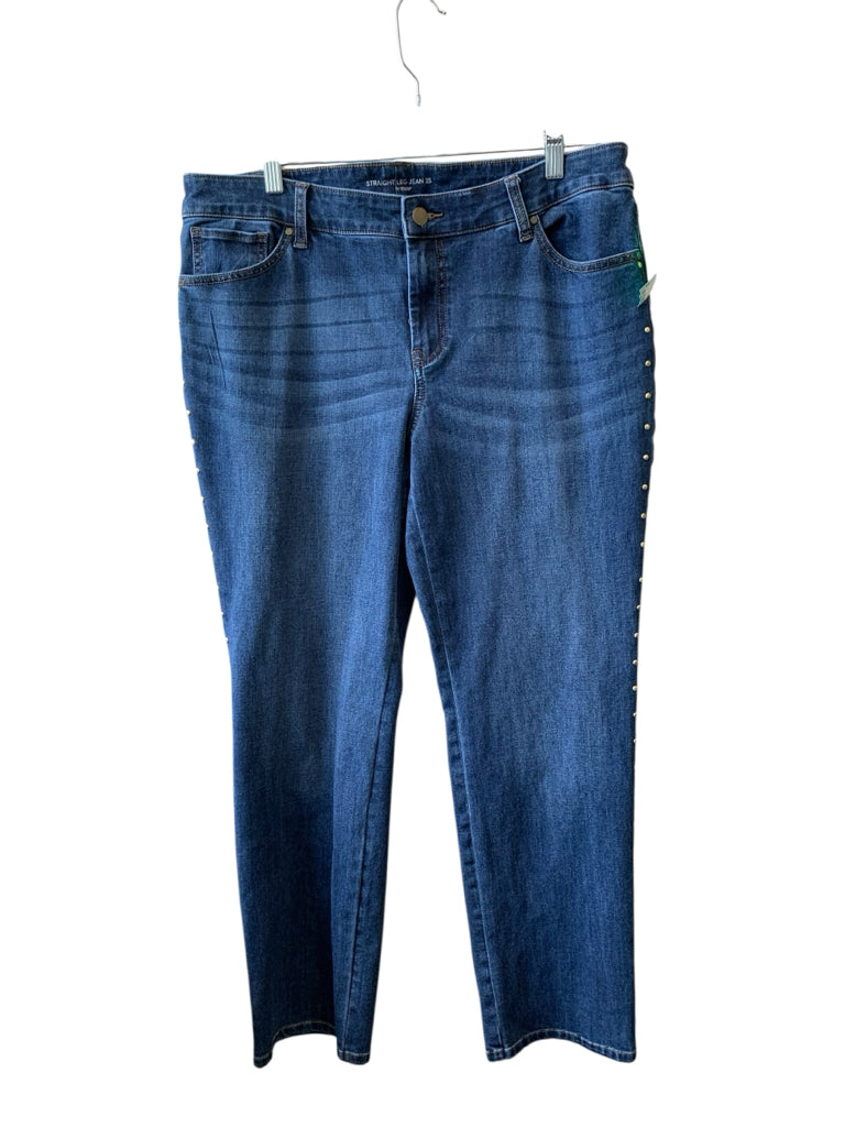 CHICO'S Size 12S JEANS W