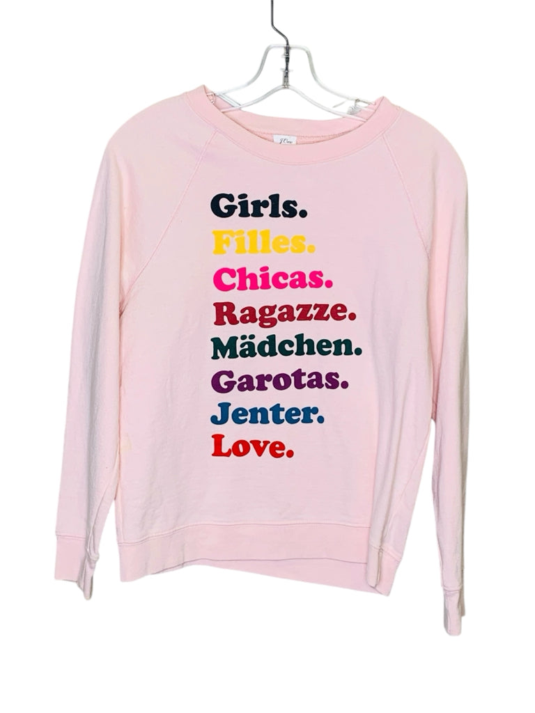 J CREW  small SWT SHRT W