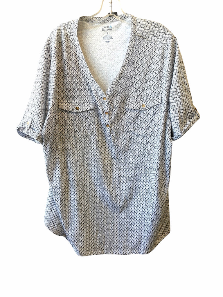 CROFT/BARROW Size 3X TOP W