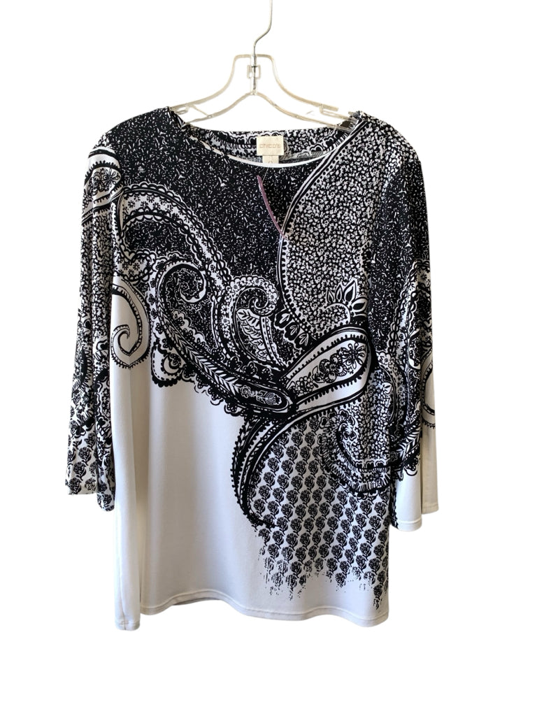 CHICO'S  small TOP W