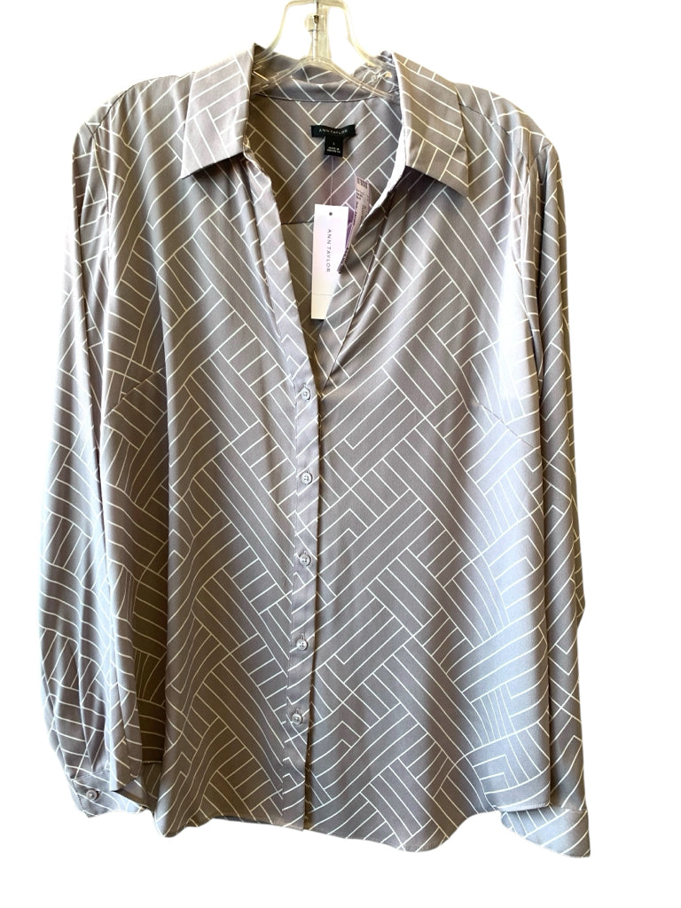 ANN TAYLOR  large BLOUSE W