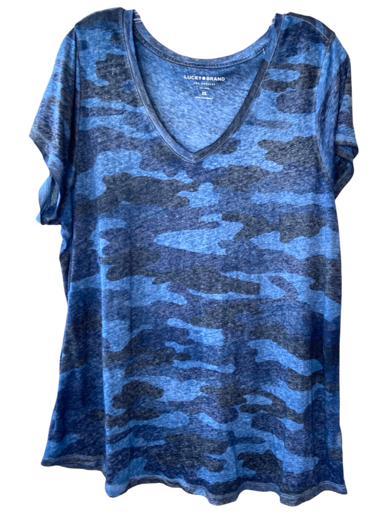 LUCKY BRAND Size 2X TOP W