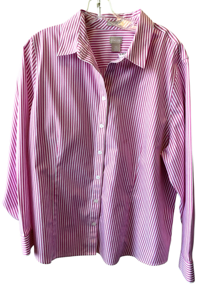 CHICO'S  18 BLOUSE W