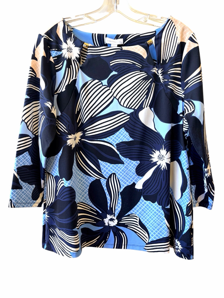 CHARTER CLUB Size large TOP  W