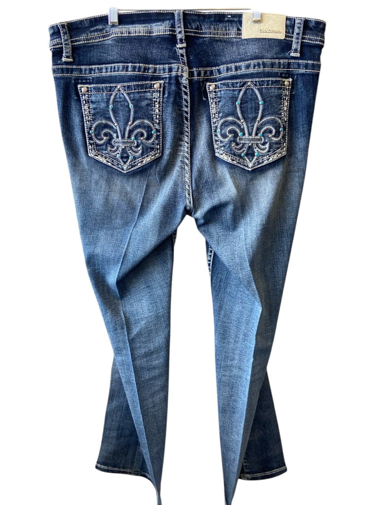 GRACE IN LA Size 18 JEANS W