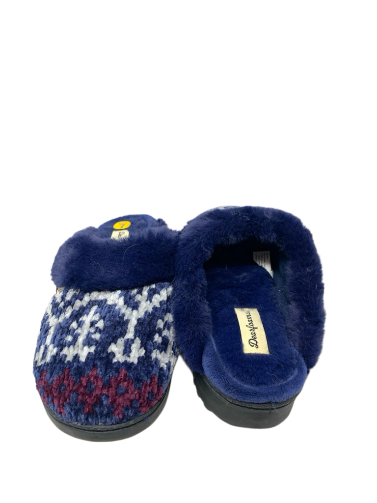DEARFOAMS  7-8 SLIPPER W