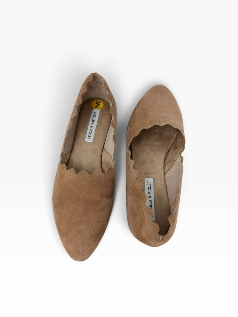 CHELSEA & VIOLET Size 7 LOAFER W