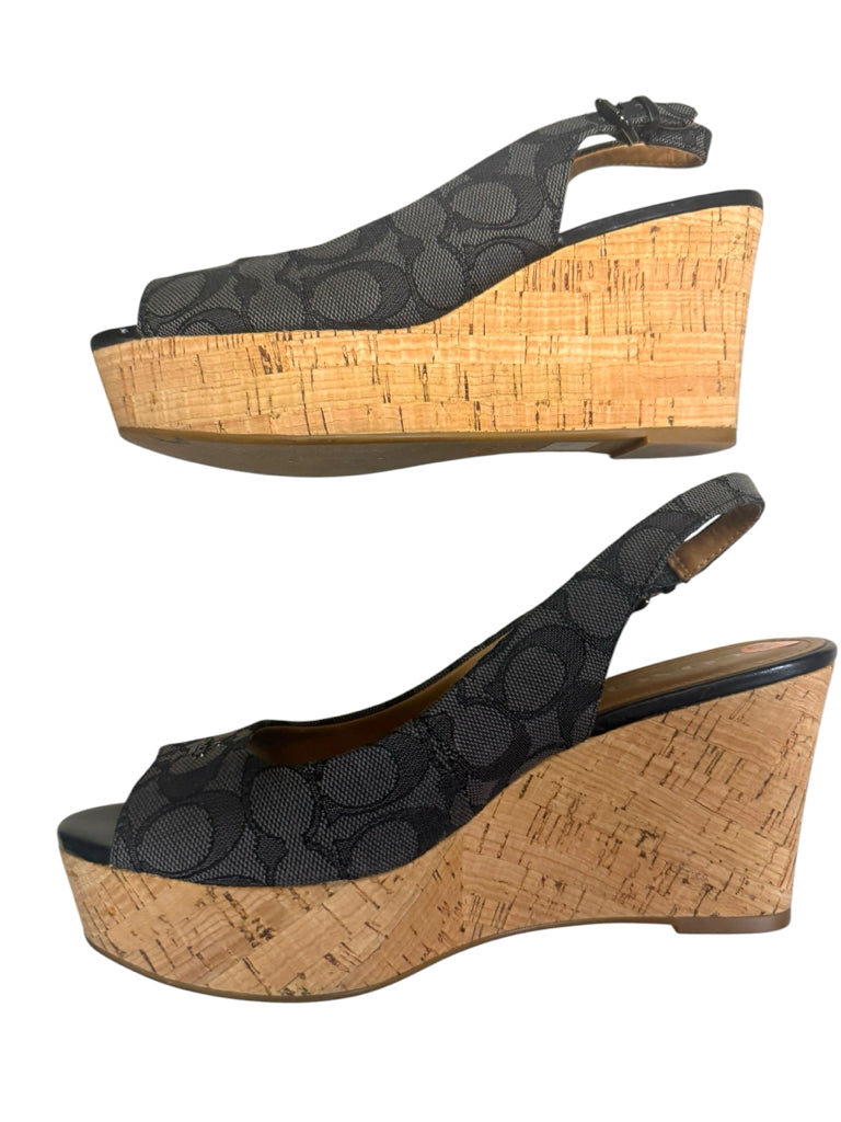 COACH Size 8.5 HEEL W