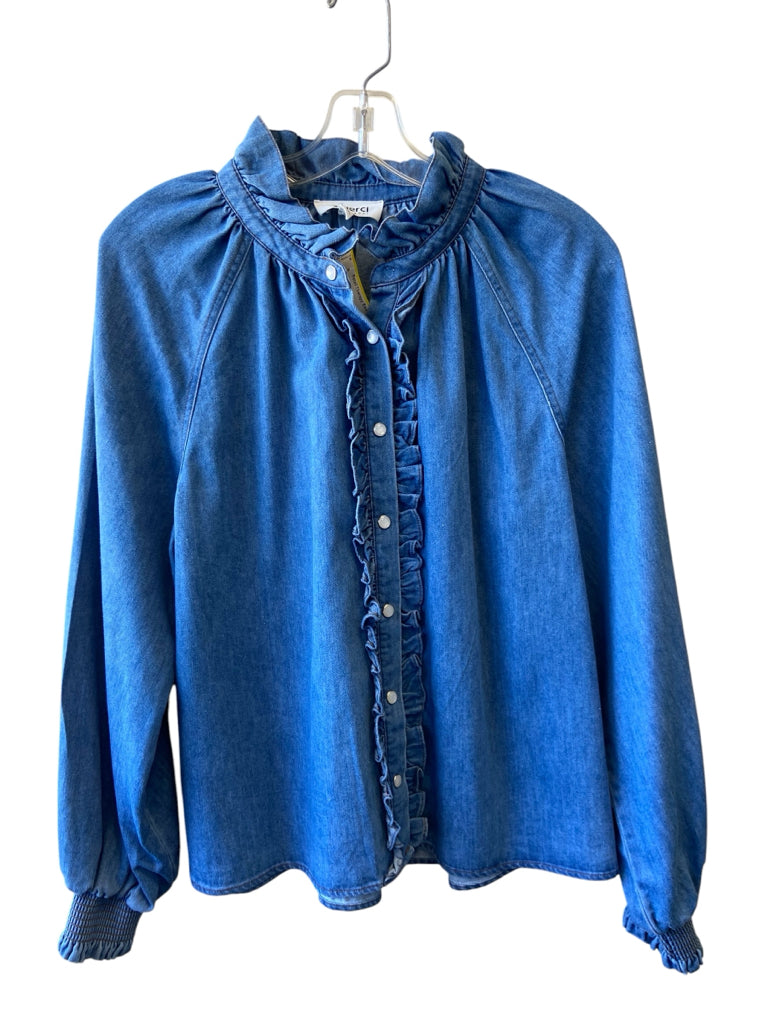 &MERCI Size small BLOUSE W