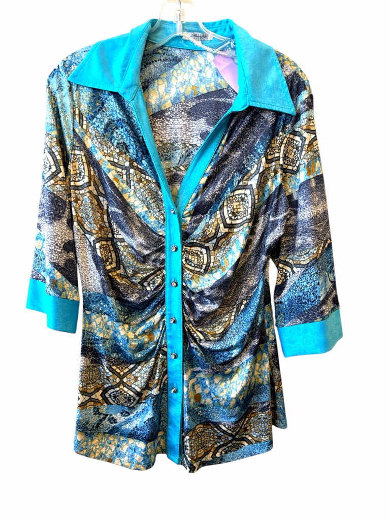 MESMERIZE Size large BLOUSE W