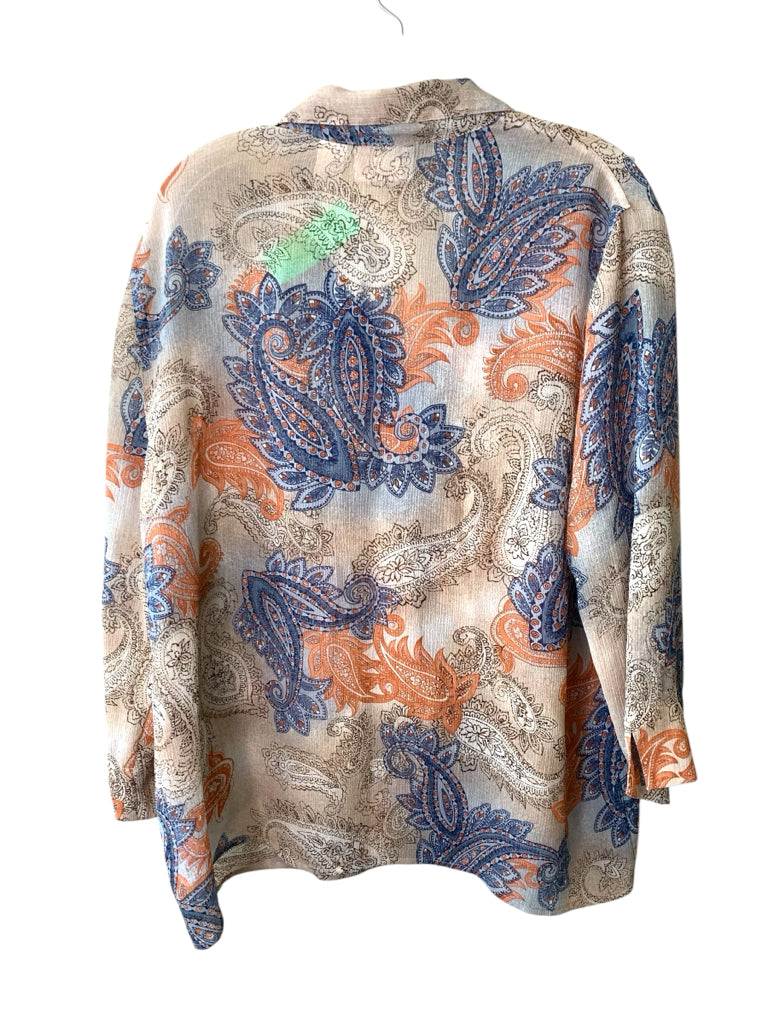 ALFRED DUNNER  18 BLOUSE W