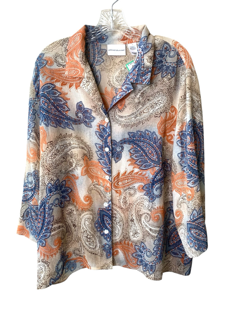 ALFRED DUNNER  18 BLOUSE W