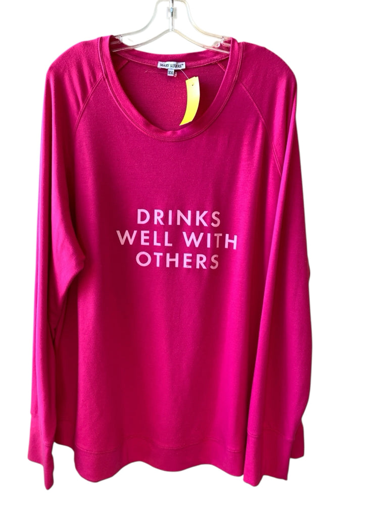 MARY SQUARE  xXL SWT SHRT W