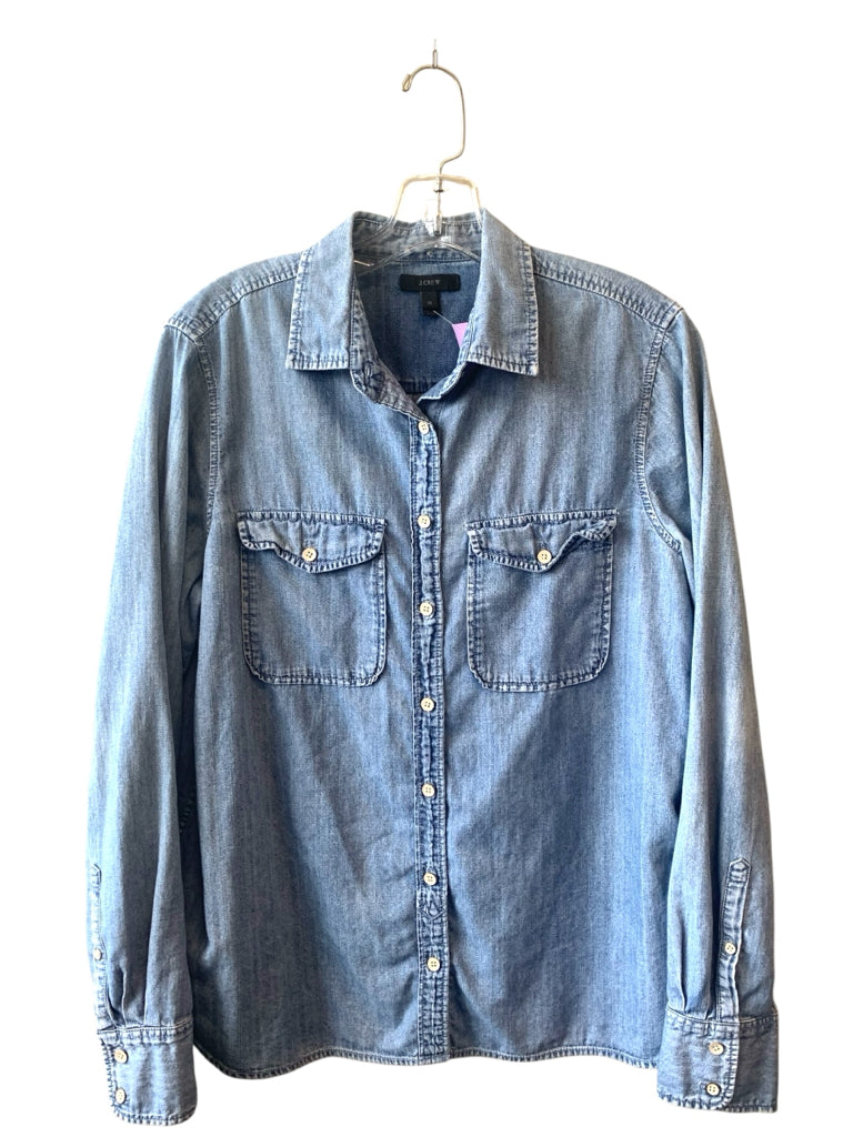 J CREW  medium BLOUSE W