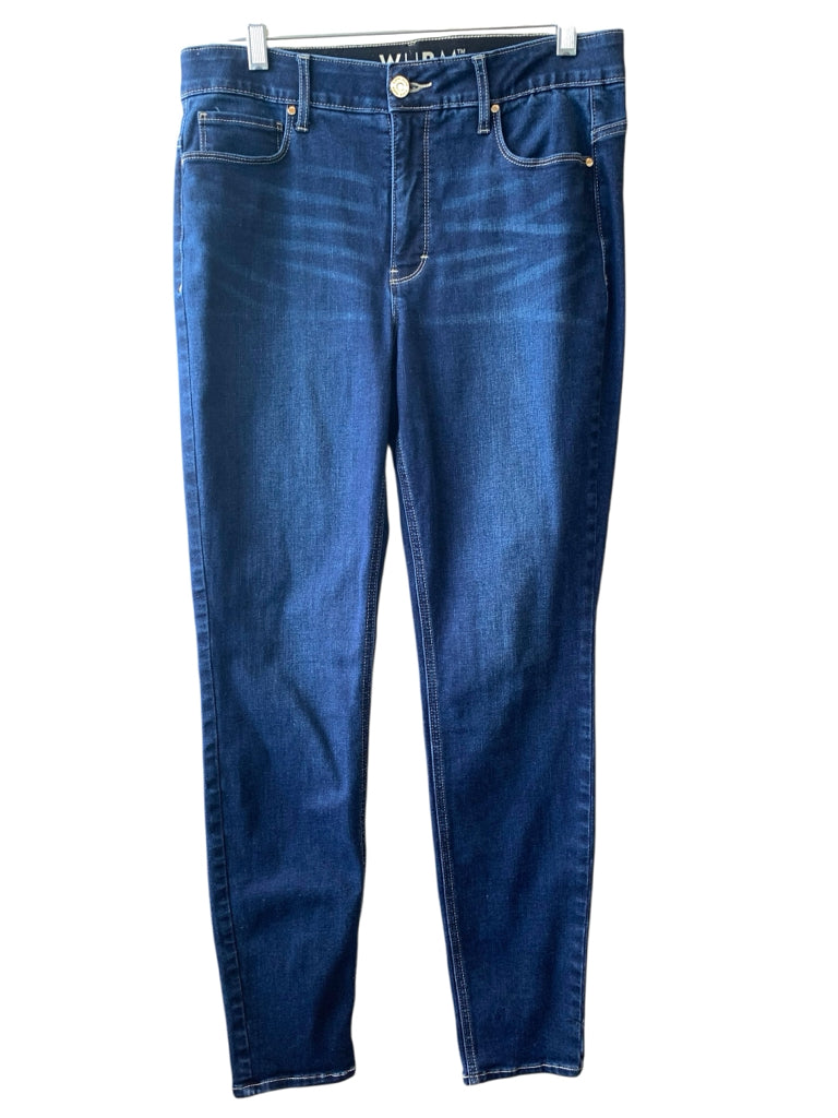 WHITE HOUSE BLACK MARKET  8 JEANS W