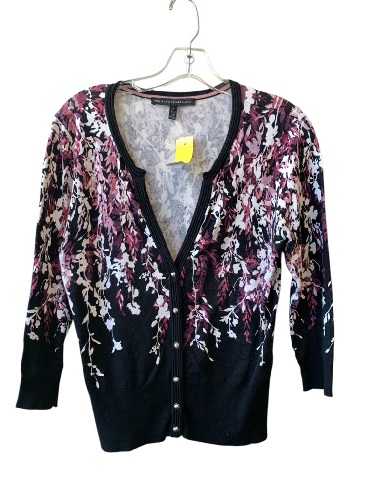 WHITE HOUSE BLACK MARKET  small CARDIGAN W