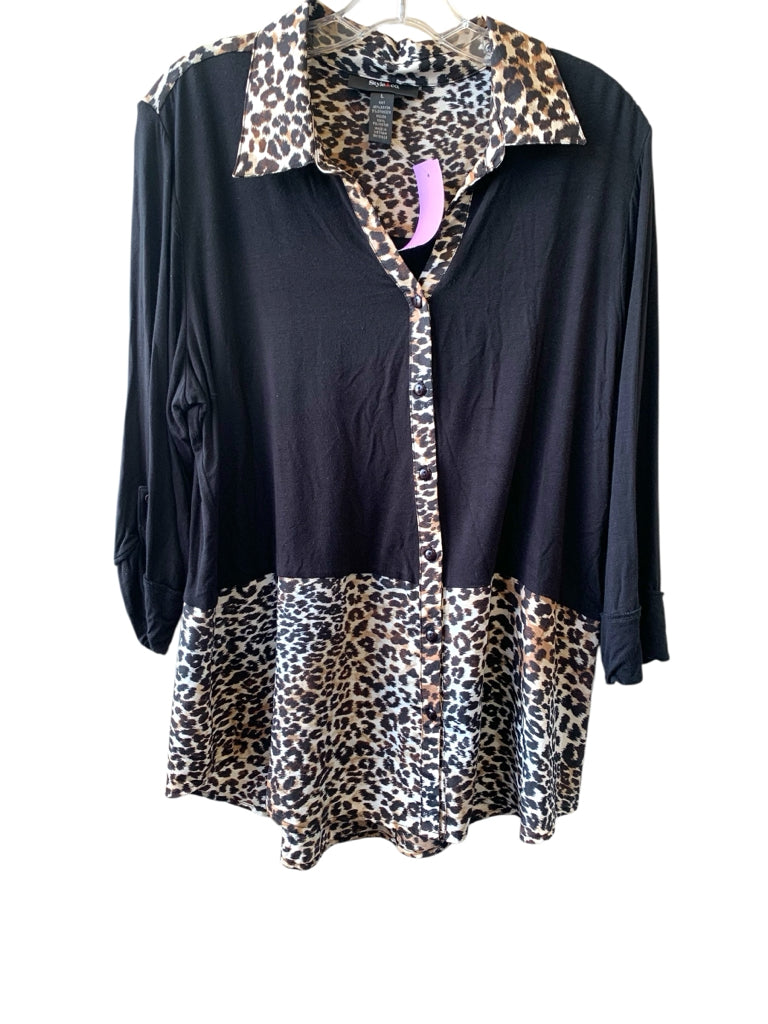 STYLE & CO  large BLOUSE W