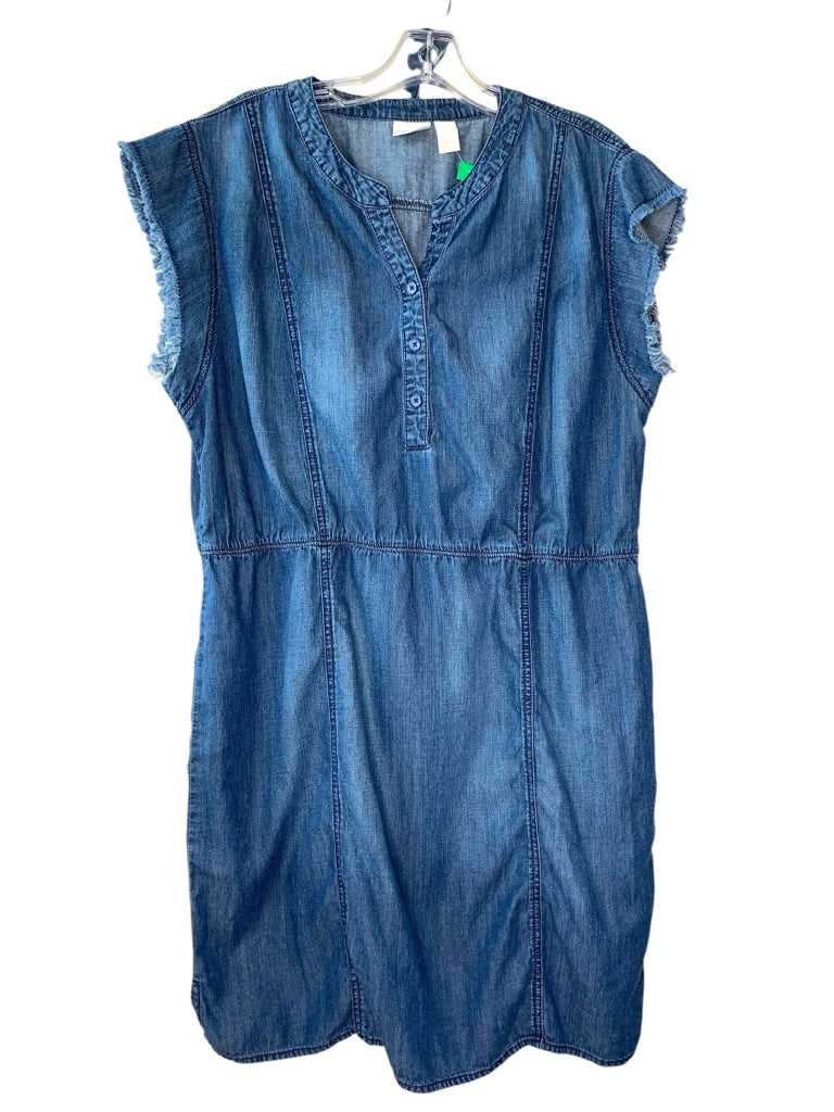 CHICO'S  xL DRESS W