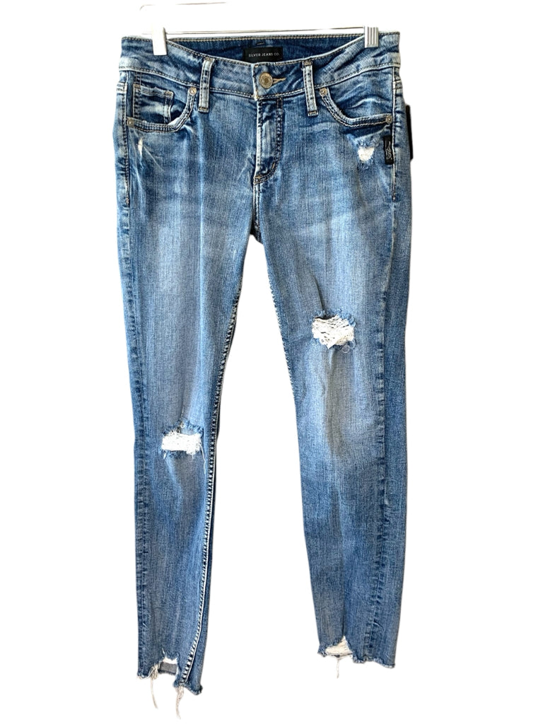 SILVER  0 JEANS W