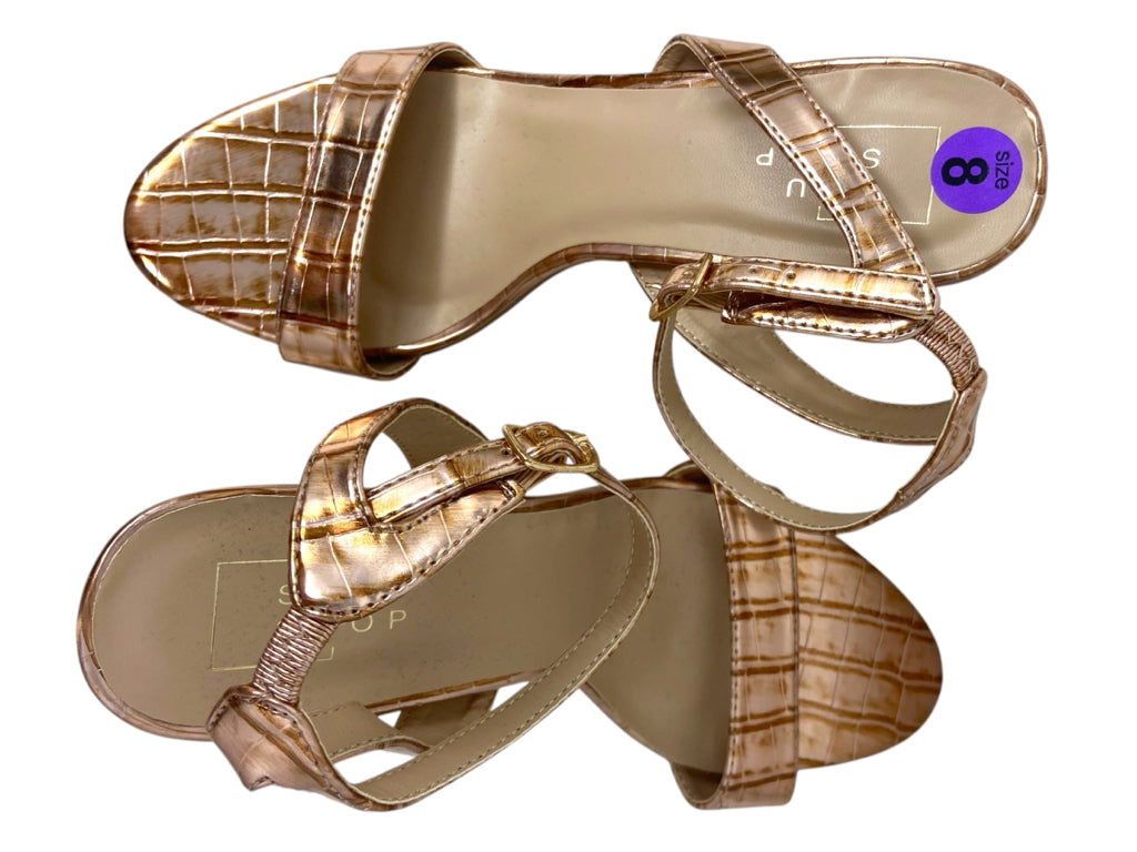 SHU SHOP Size 8 HEEL W