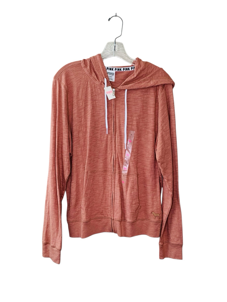 PINK-VICTORIA SECRET  large HOODIE W