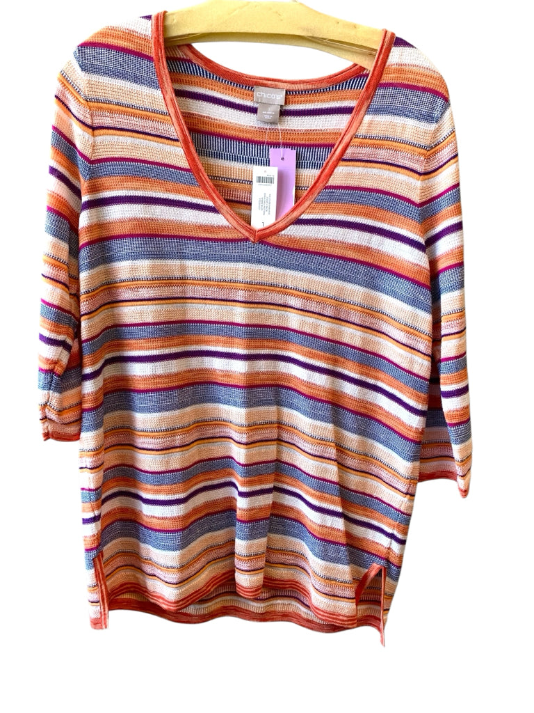 CHICO'S  medium SWEATER W