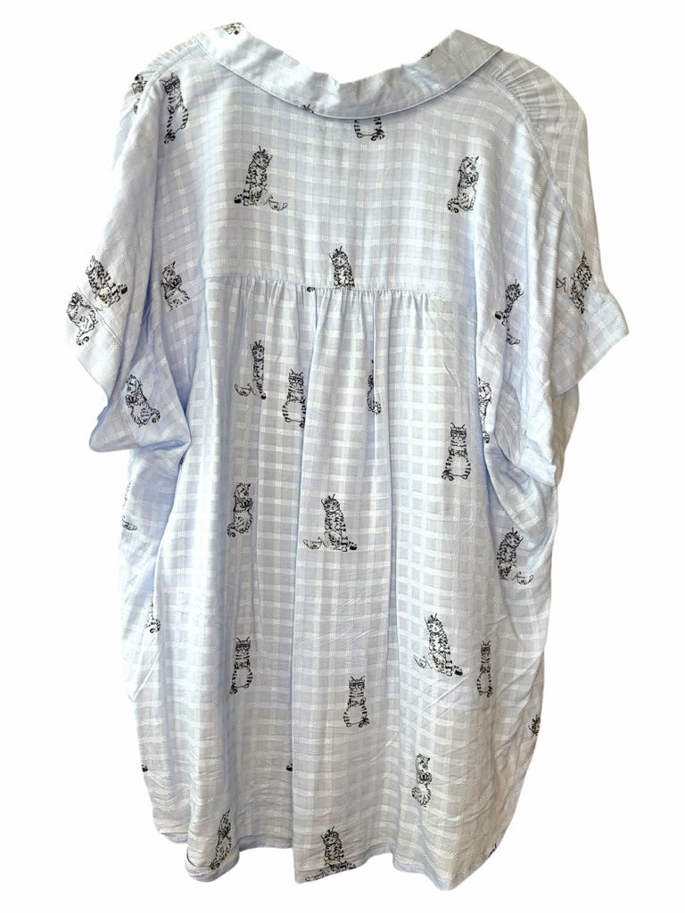JANE & DELANCEY Size large BLOUSE W