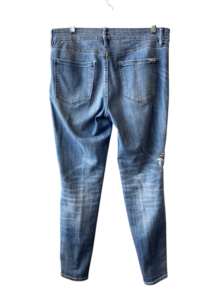WHITE HOUSE BLACK MARKET Size 10 JEANS W