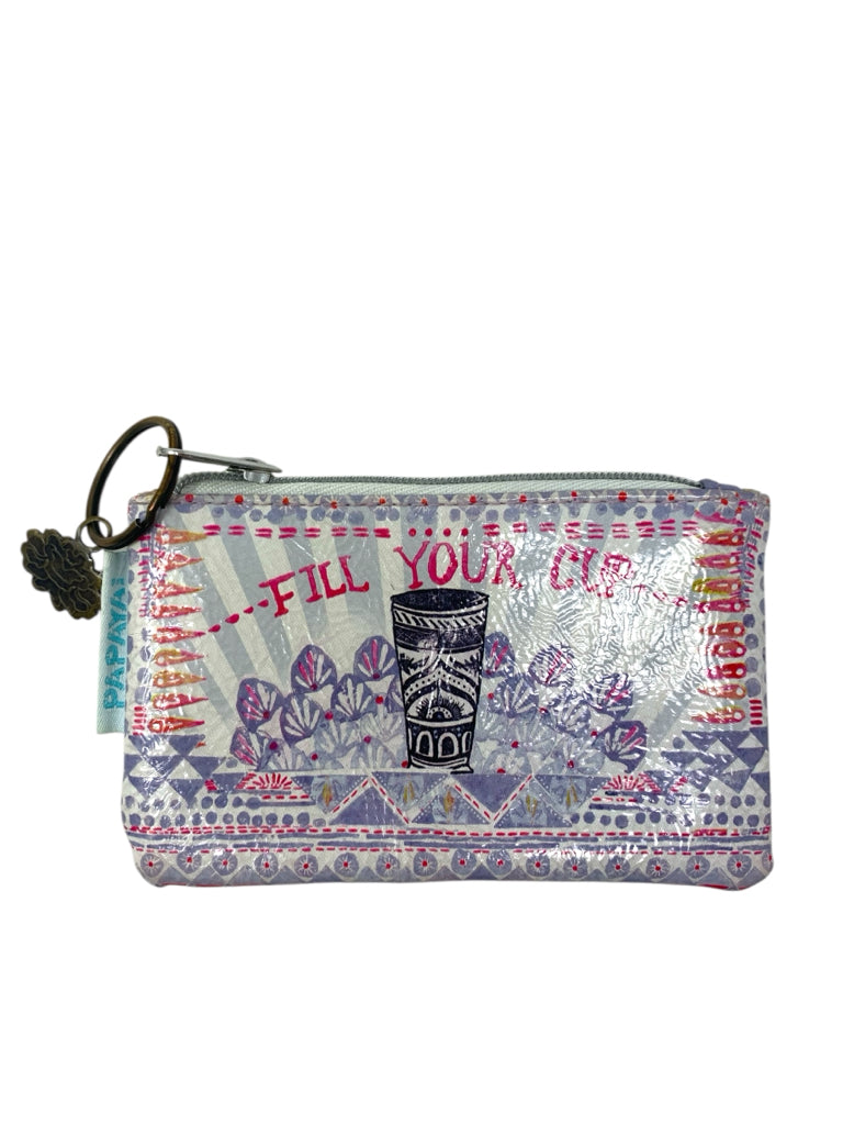 PAPAYA  small COIN PURSE