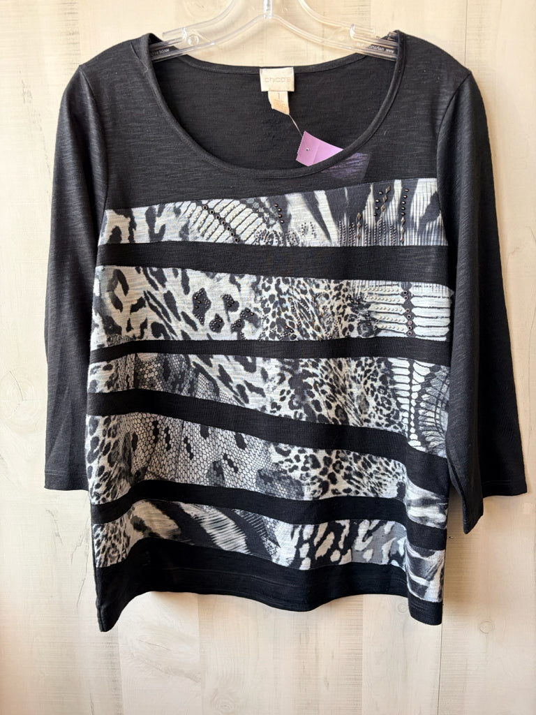 CHICO'S Size medium TOP W