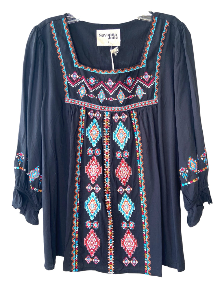 SAVANNA JANE Size large TOP W