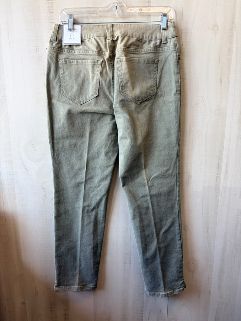 CHICO'S Size 4 ANKLE JEANS W