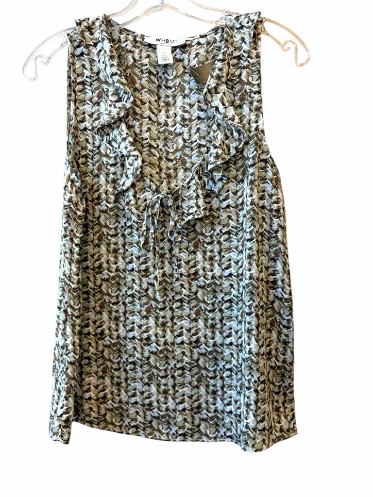 WHITE HOUSE BLACK MARKET Size small TOP W
