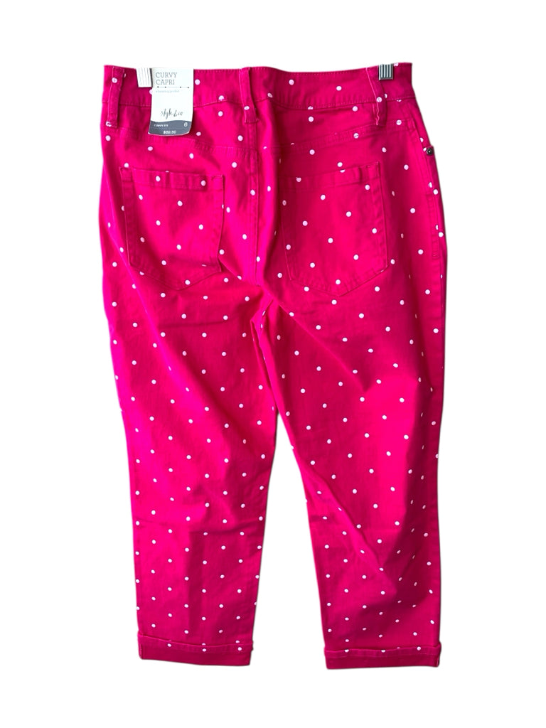 STYLE & CO  6 CAPRI W