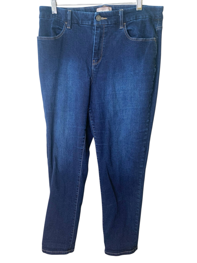 CHICO'S  8ANKLE JEANS W