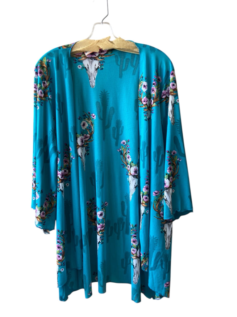 LUCKY & BLESSED Size large CARDIGAN W