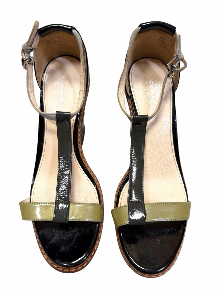 COACH Size 7.5 WEDGE W