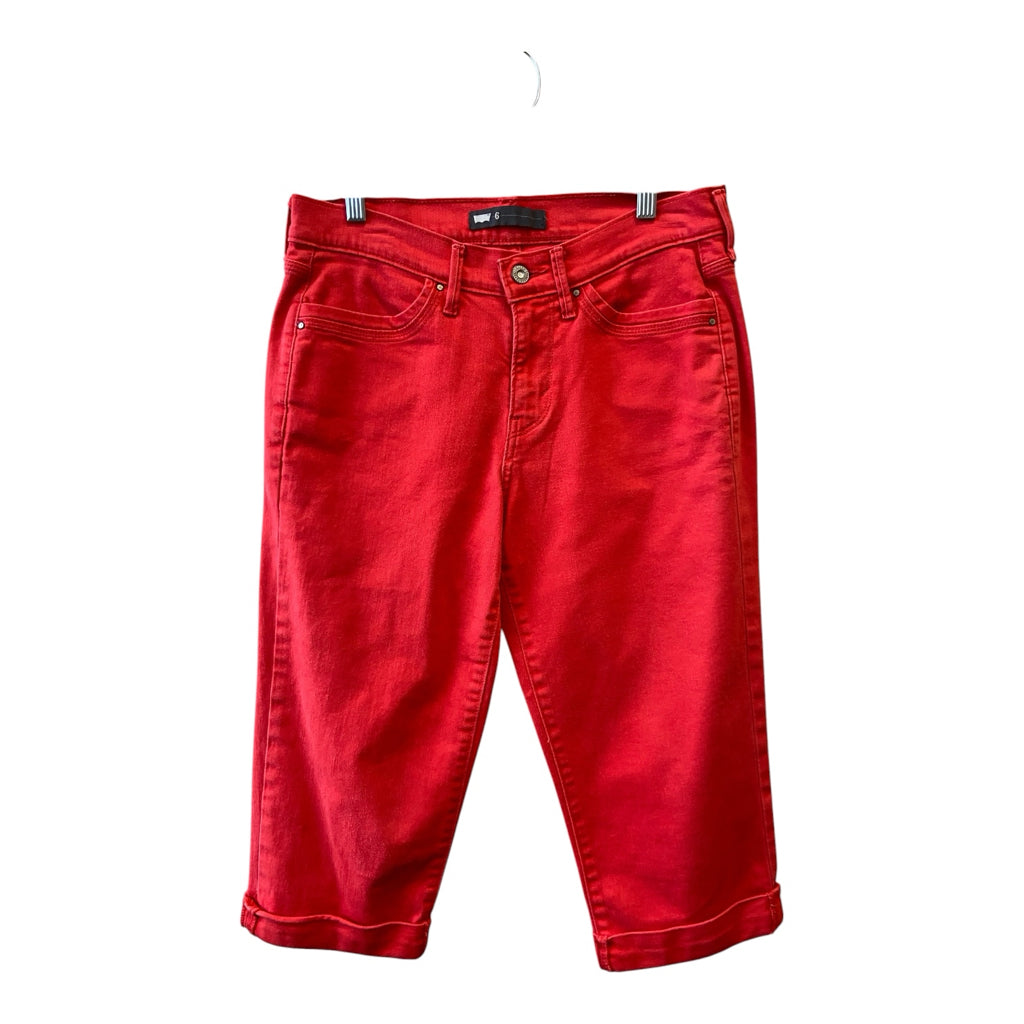 LEVI Size 6 CROP W
