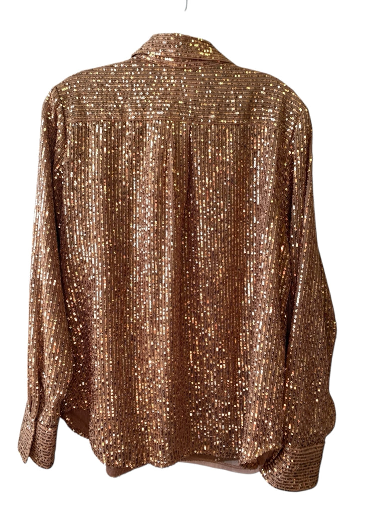 ANTHROPOLOGIE  large BLOUSE W