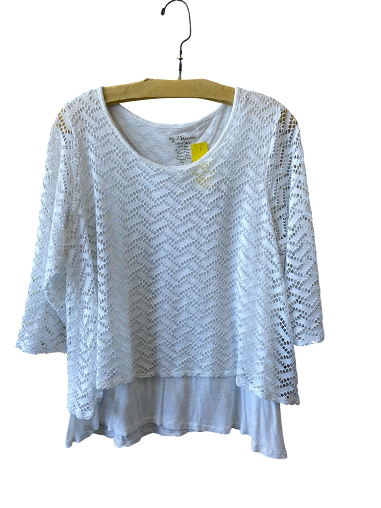 CHICO'S Size large TOP W
