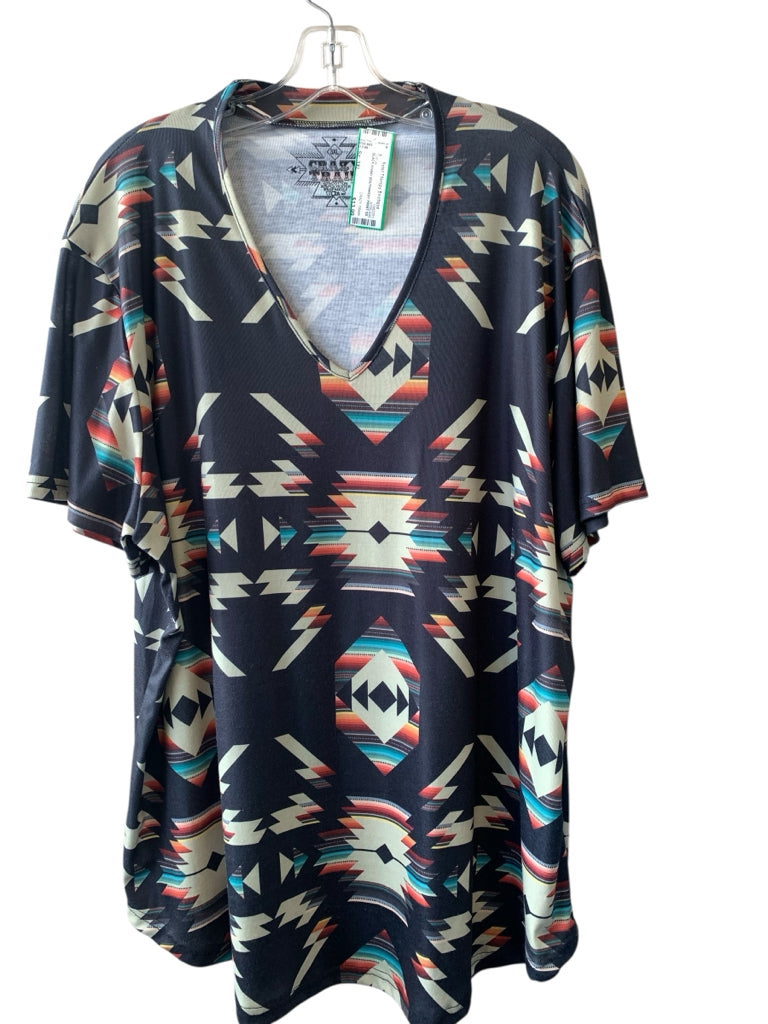 CRAZY TRAIN  3XL TOP W